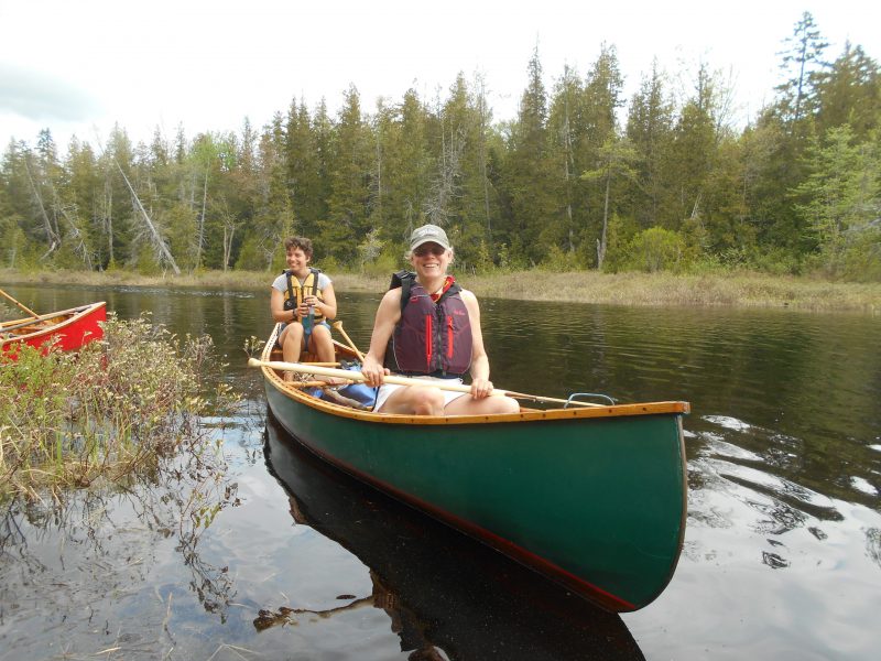 family friendly all ages guided canoe camping in maine new england canada