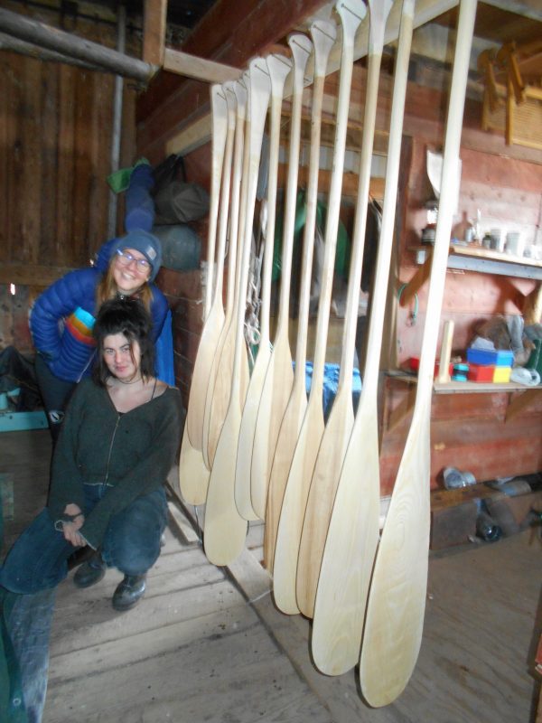 Workshop Paddle Making Mahoosuc Guide Service