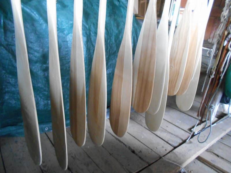 Workshop Paddle Making Mahoosuc Guide Service
