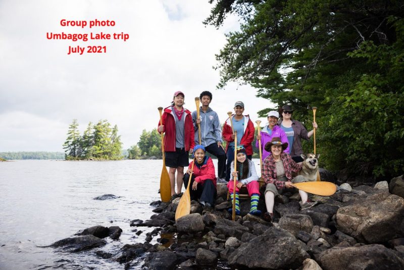 Inclusive family-friendly canoe camping trip